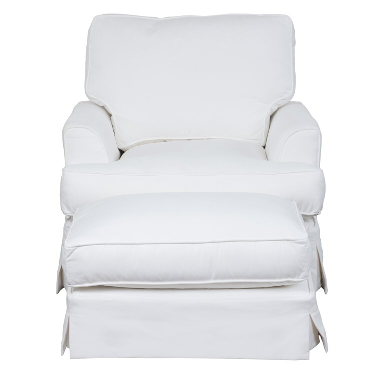 Ottoman chair online cover